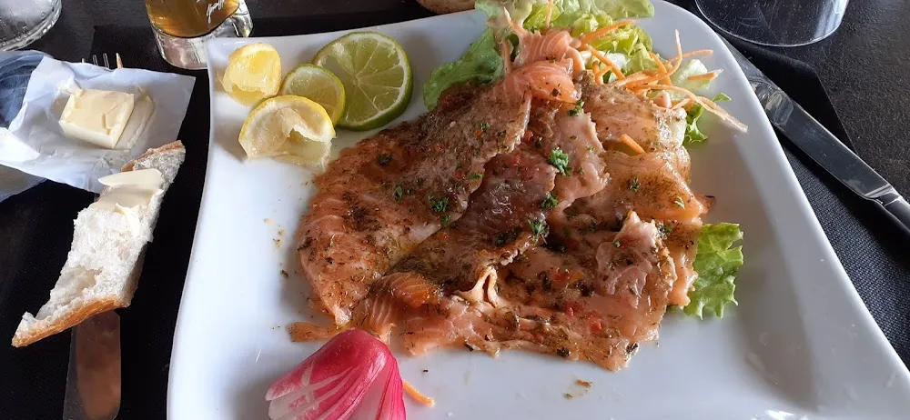 Saumon Sauce Citron Et Persil